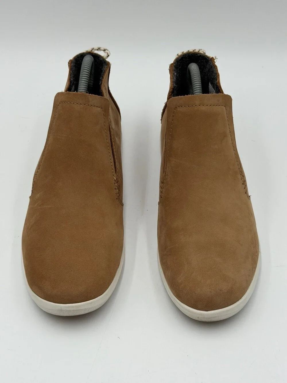 OluKai Women’s 8.5 Hawai'iloa Manu Hope Slip On Boots Waterproof Leather Brown